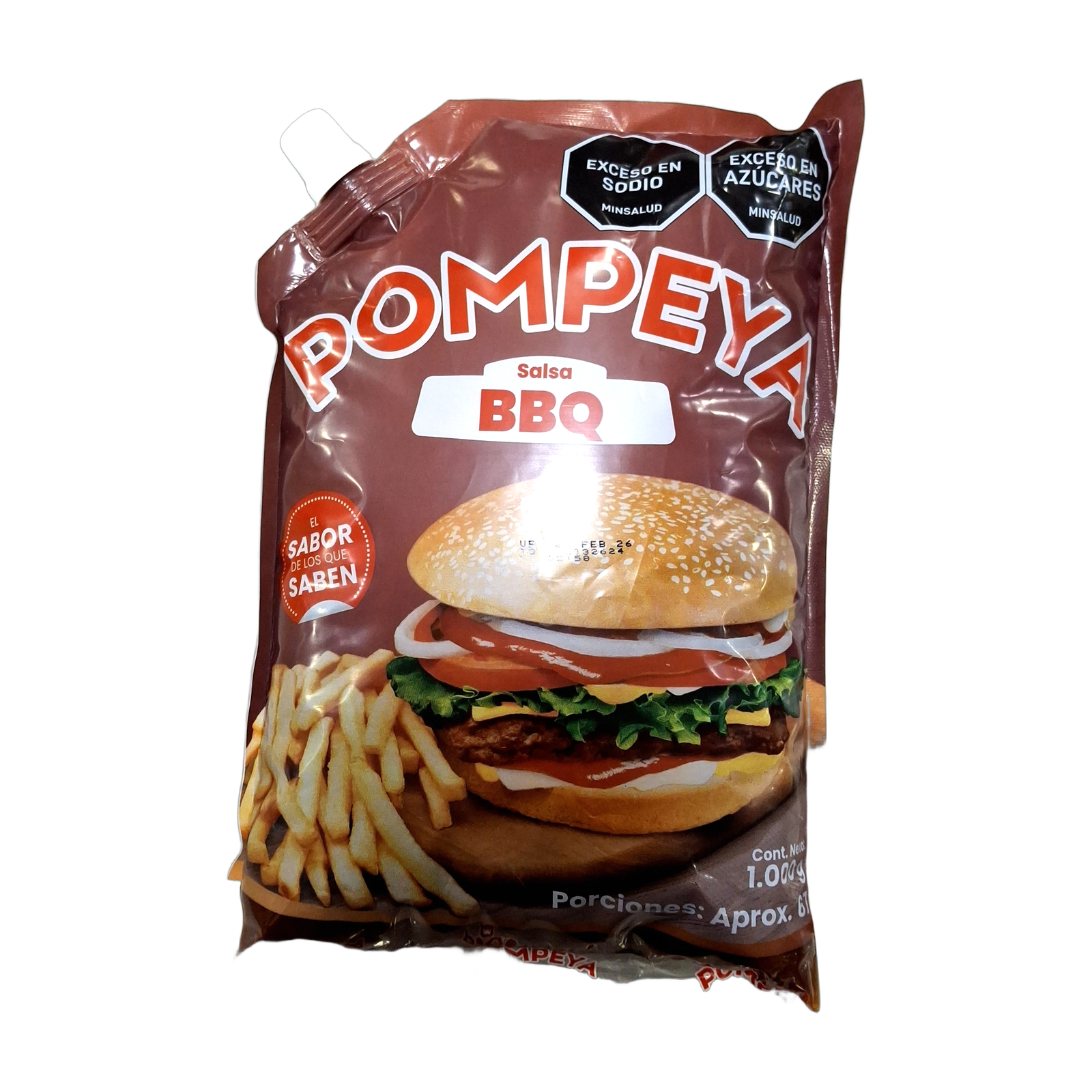BBQ POMPEYA X 1000 GRM