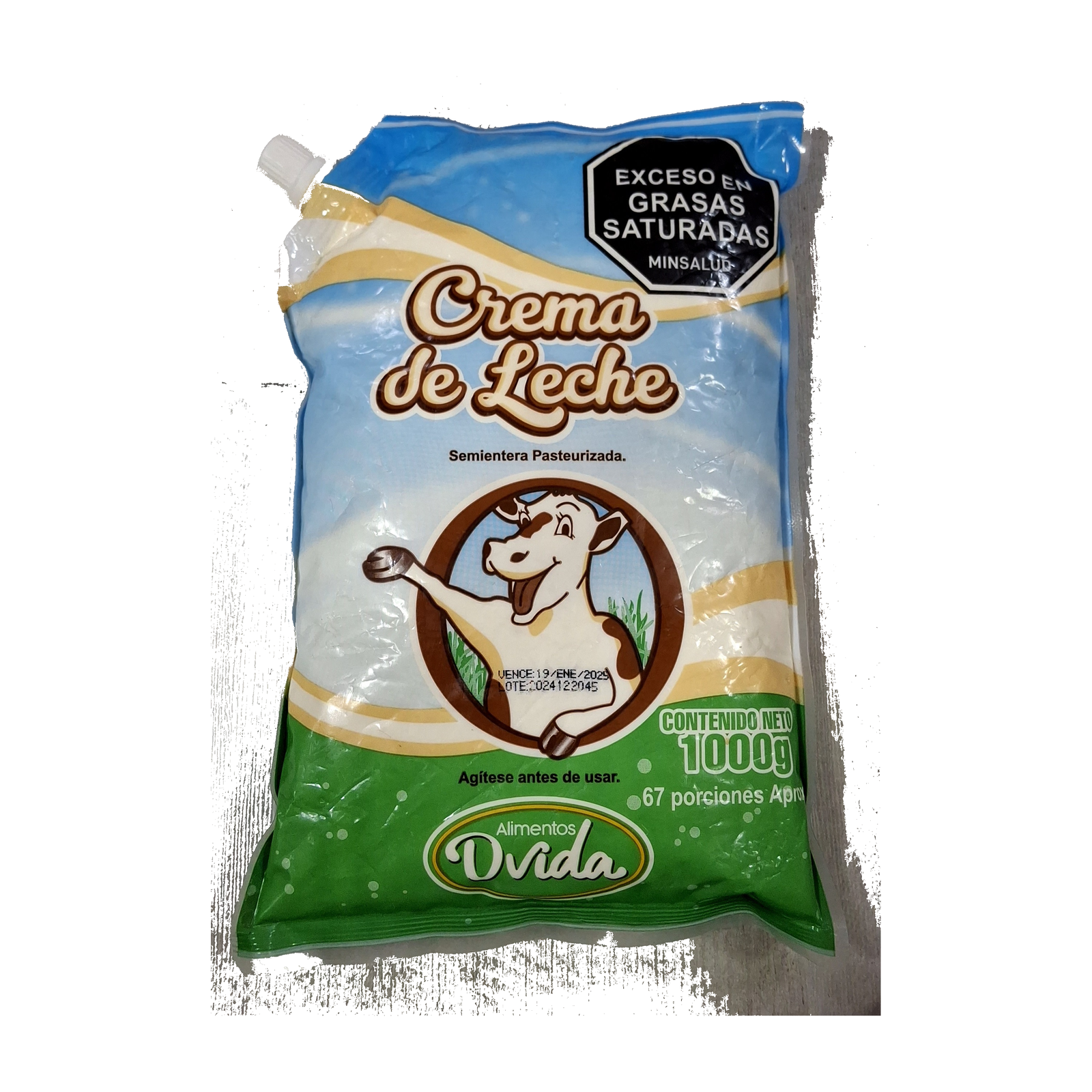 CREMA LECHE X 1000 GRM D VIDA