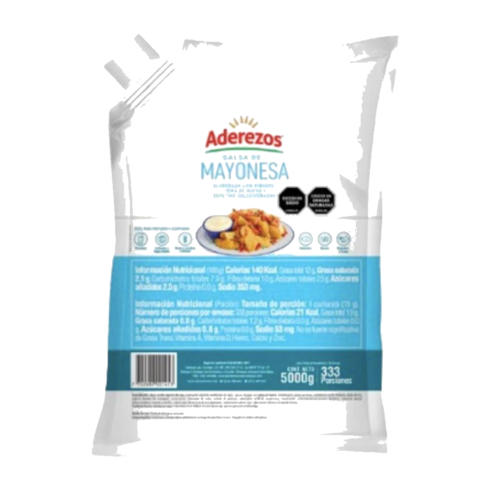 MAYONESA ADEREZOS X 5000 GRM