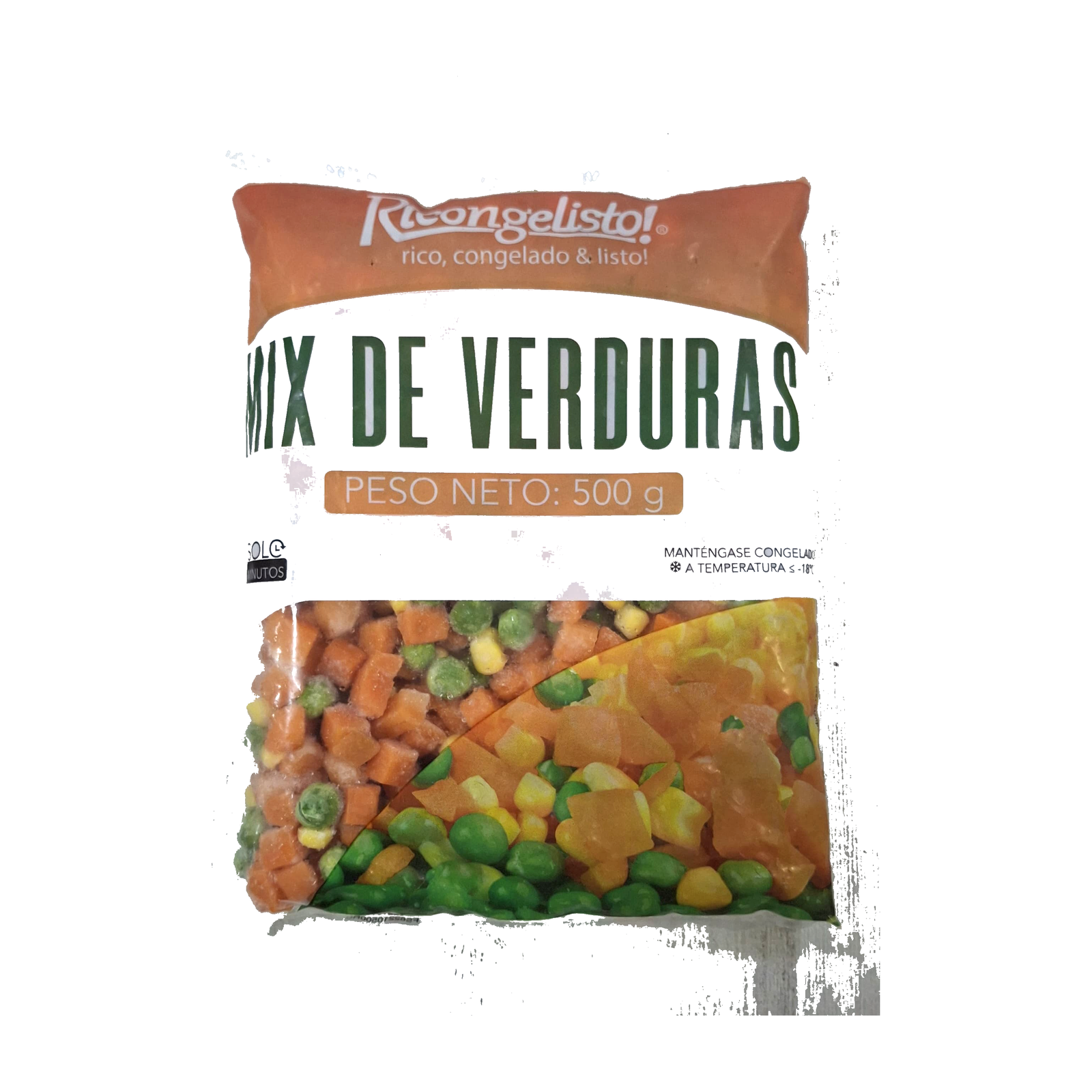 MIX DE VERDURAS X 500 GRM
