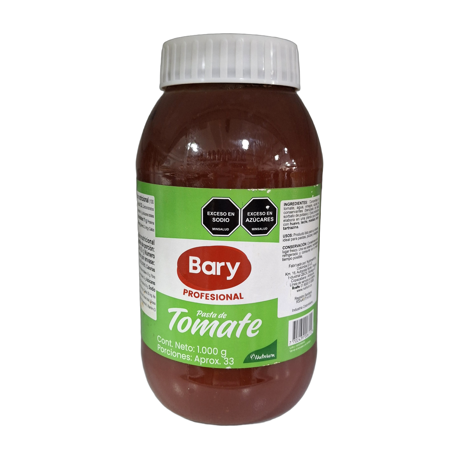 PASTA TOMATE BARY X1050 GRM