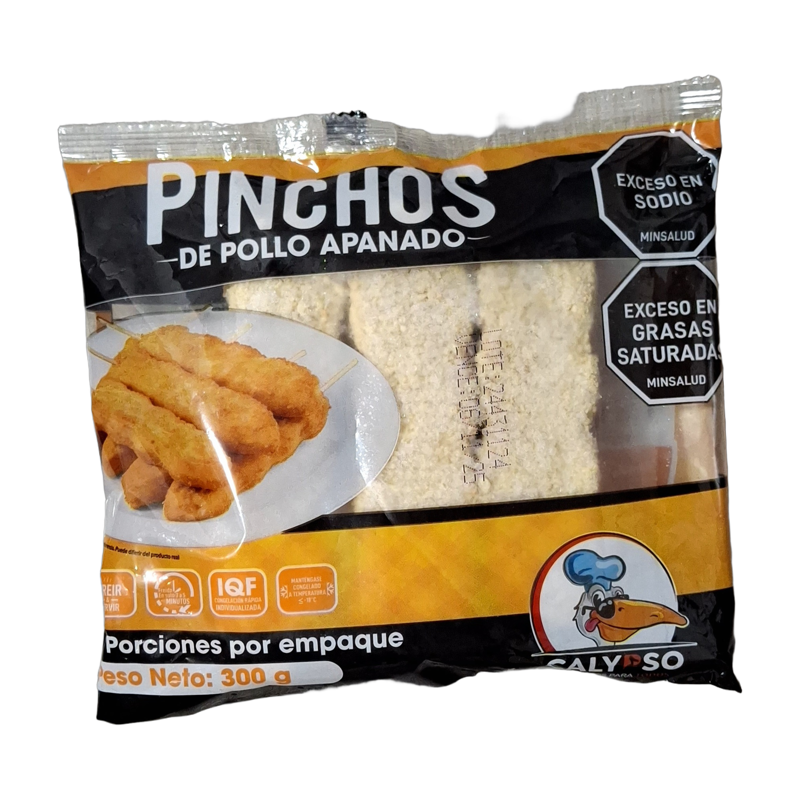 PINCHOS DE POLLO X 6 UND X 50 GRM