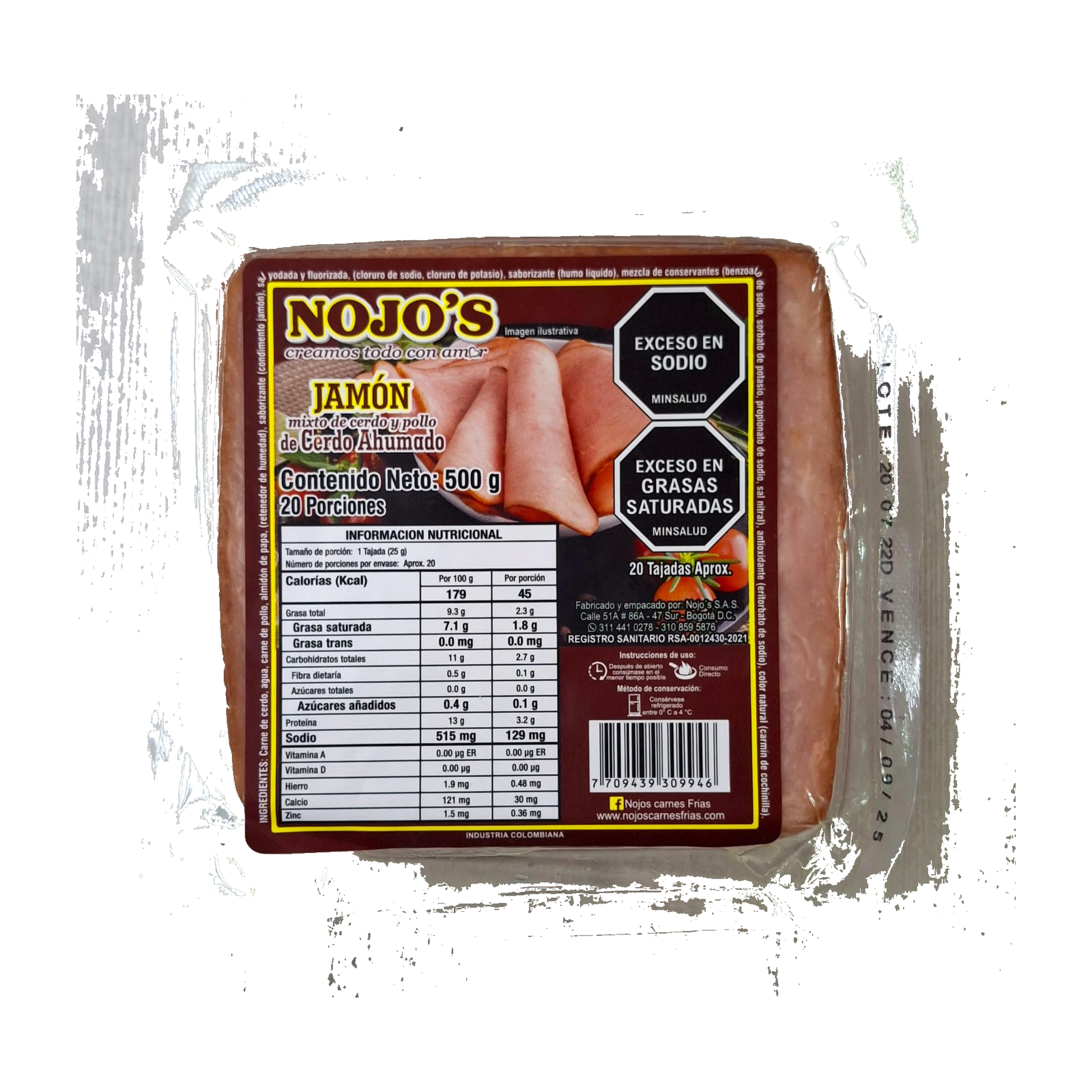 JAMON NOJOS  X 500 GRM