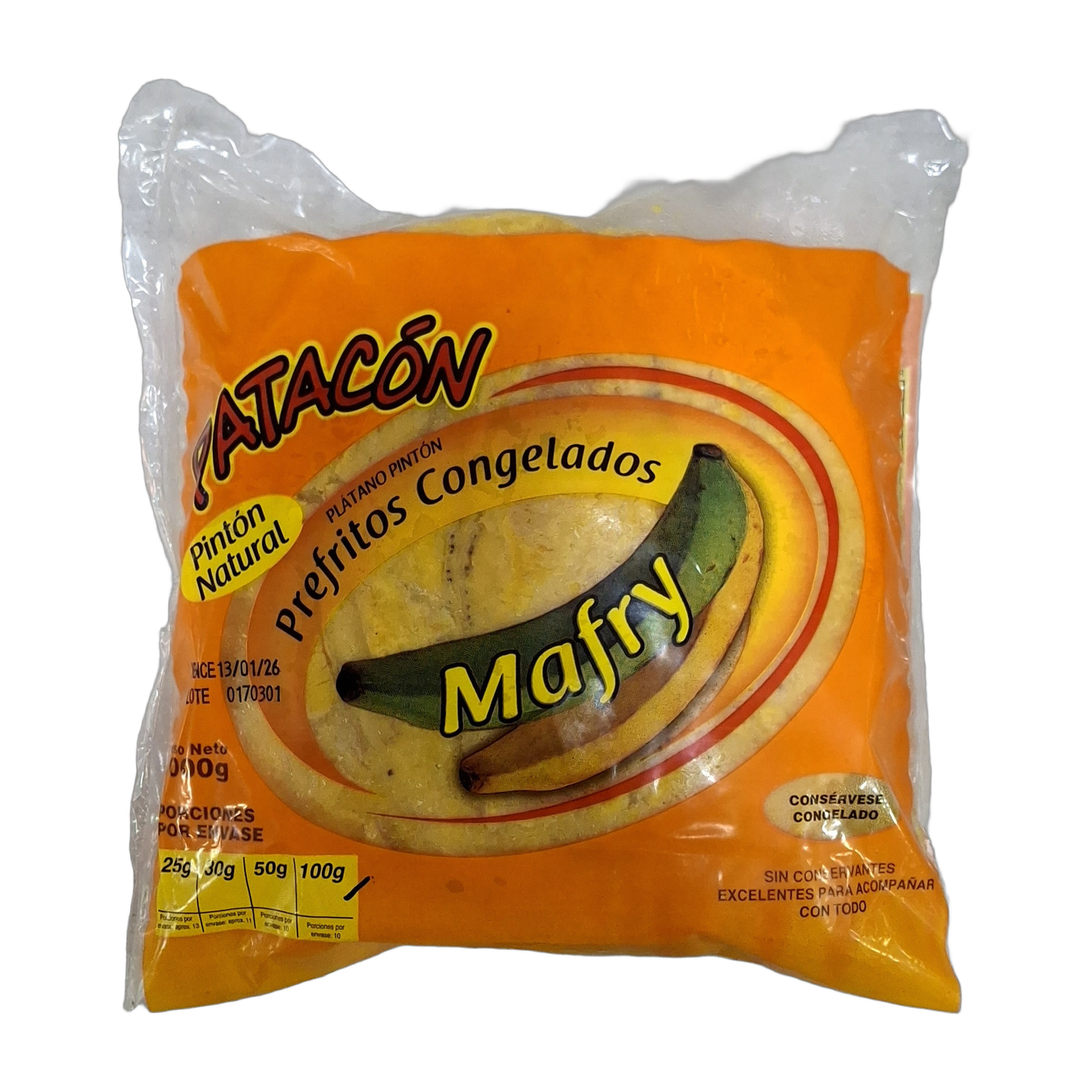 PATACON GRANDE PINTON MAFRI X 10 UND