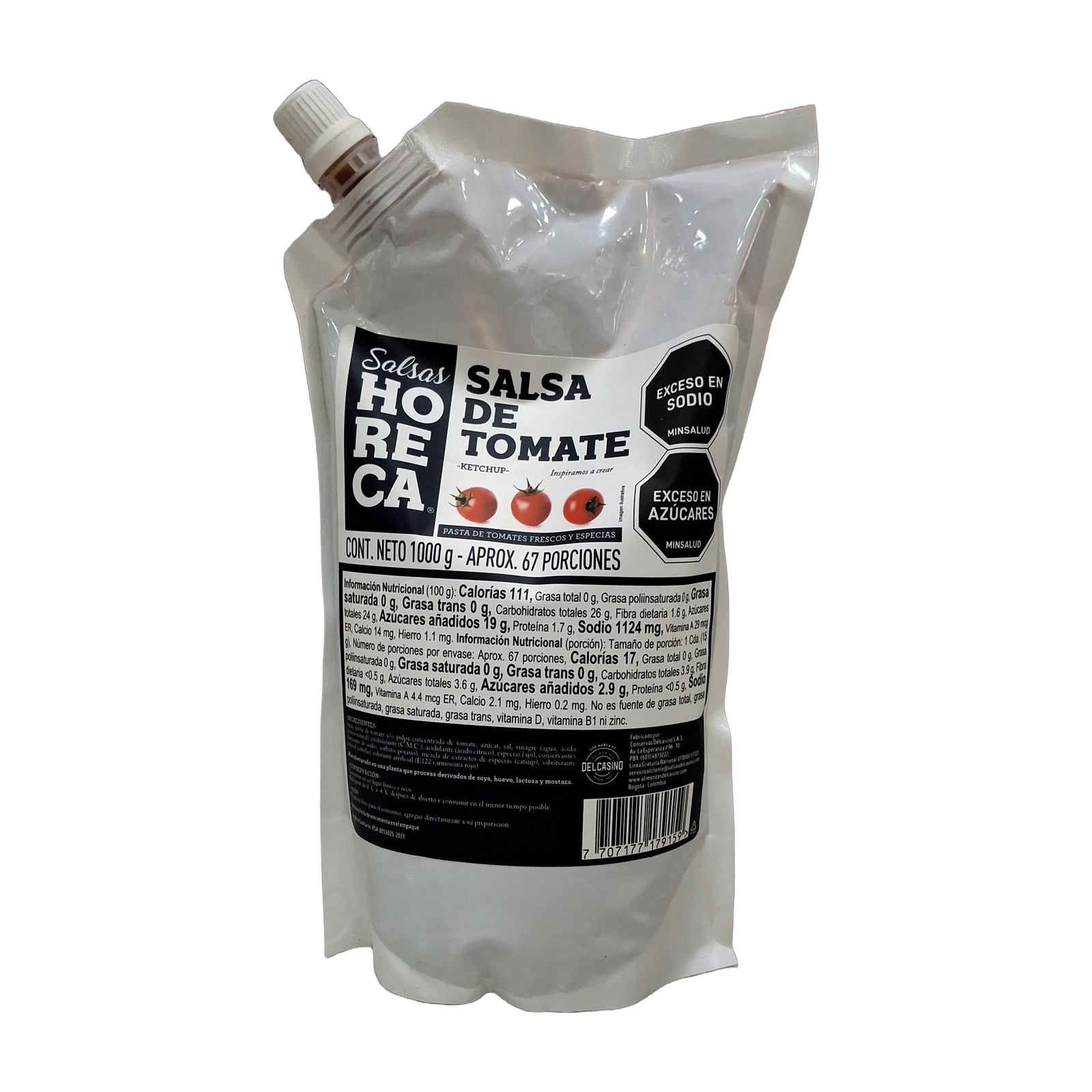 SALSA DE TOMATE HORECA X 1000 GRM