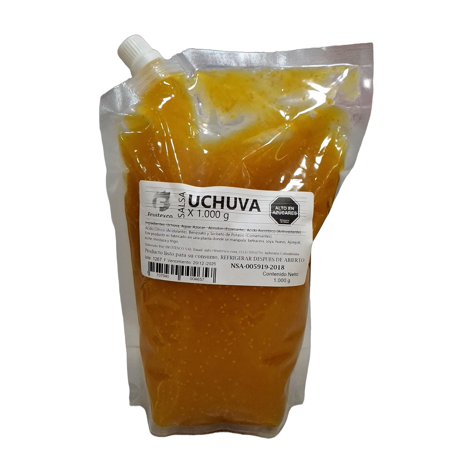 SALSA DE UCHUVA X 1.000