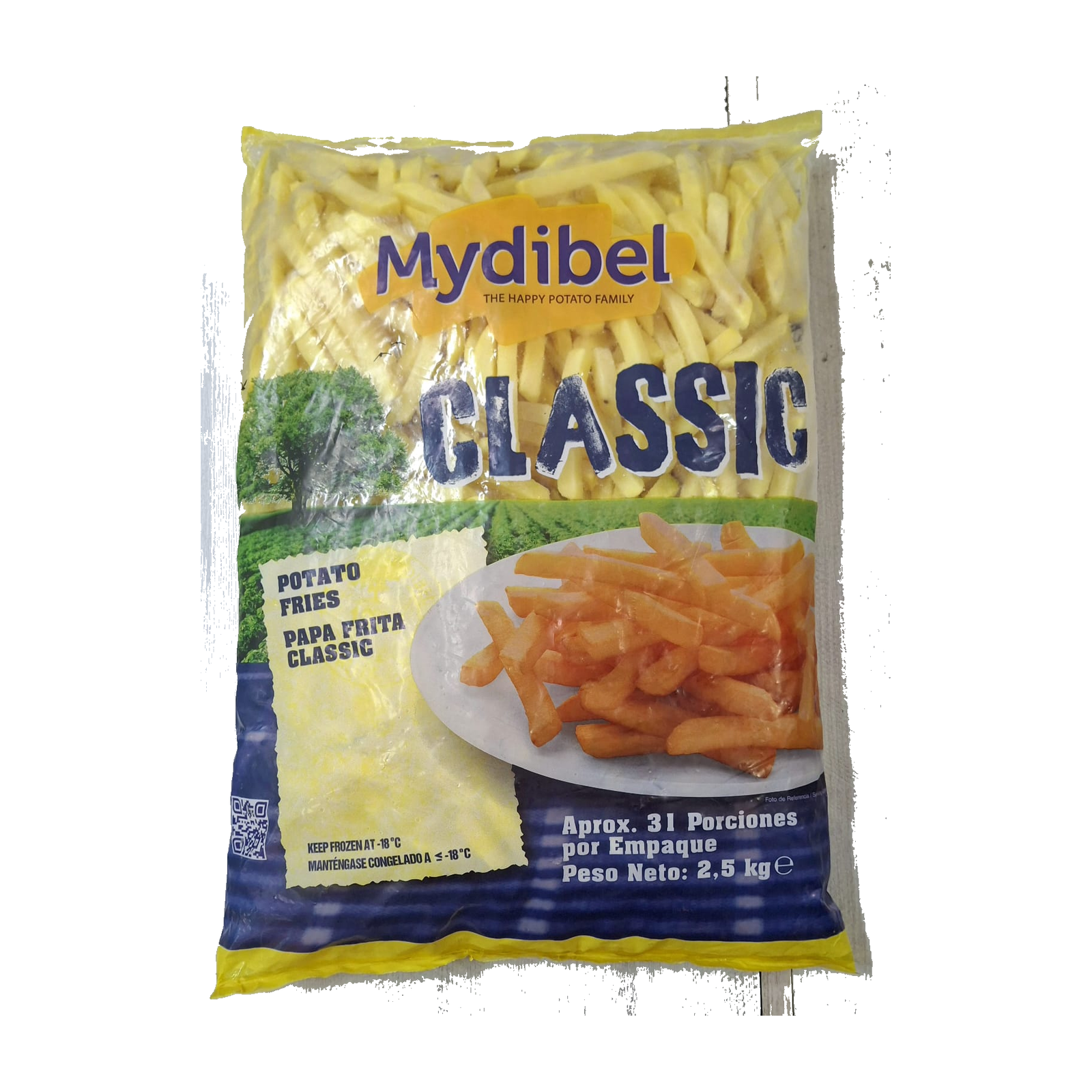 PAPA MYDIBEL 9X9  X 2.500 GRM