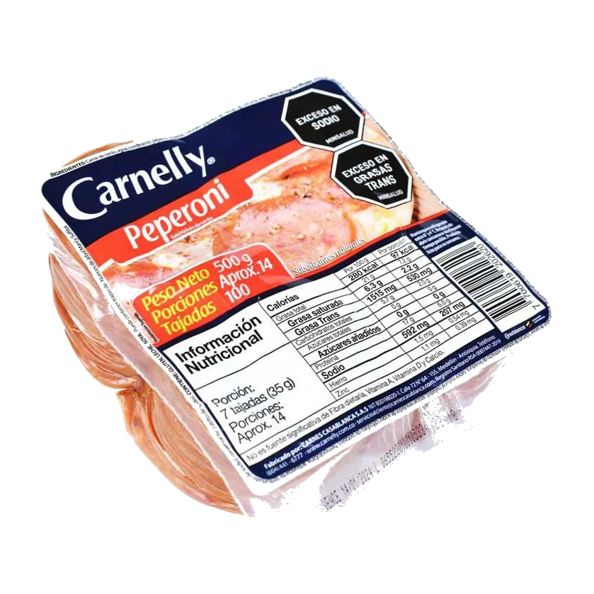 PEPERONI X 500 GRM CARNELLY