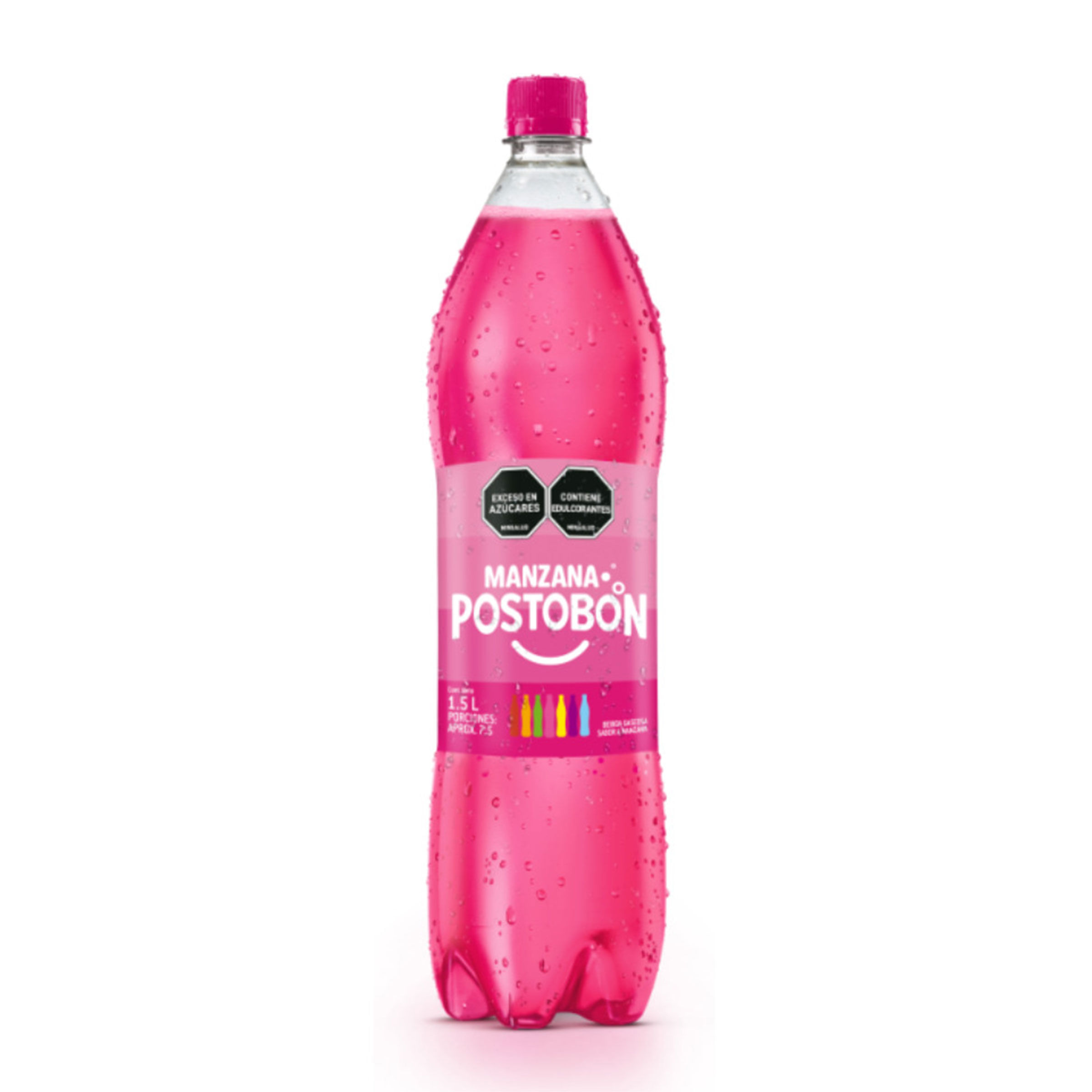 MANZANA POSTOBON X 1500 ML X 12 UND