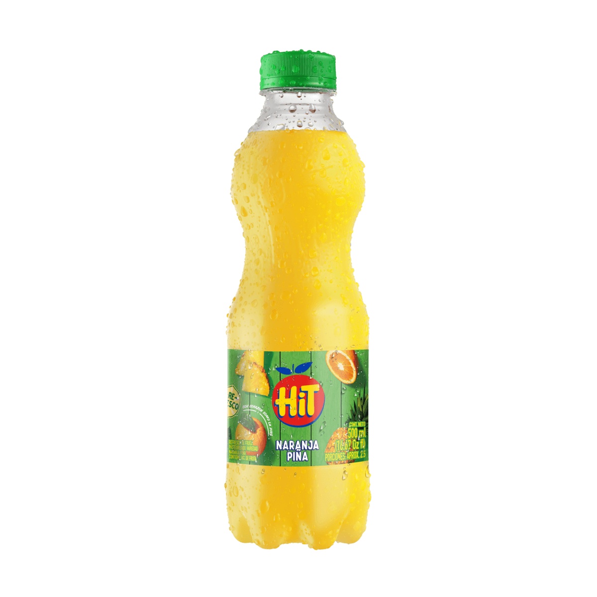 NARANJA PIÑA HIT X 500 ML X 12 UND