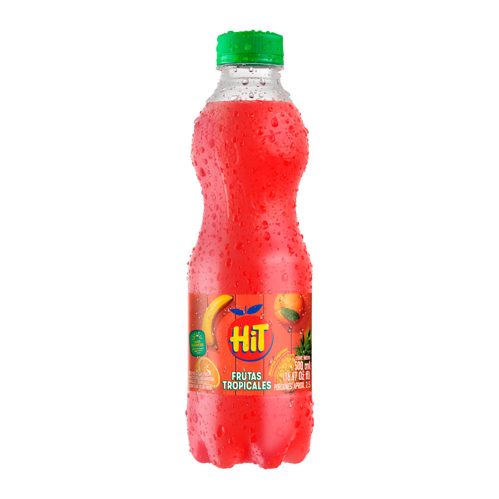 FRUTAS TROPICALES HIT X 500 ML X 12 UND