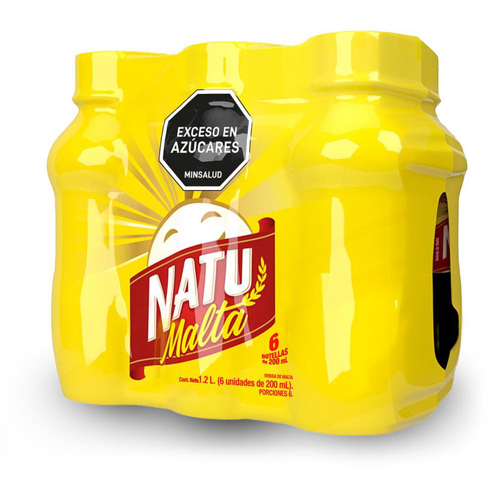 NATUMALTA PET X 200 ML 4X6