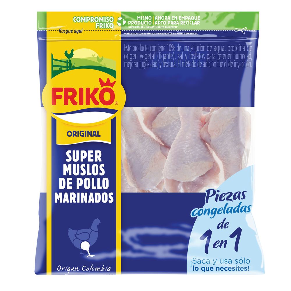 BOLSA DE MUSLOS MARINADOS