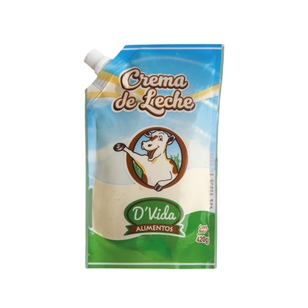 CREMA LECHE X 420  GRM D VIDA