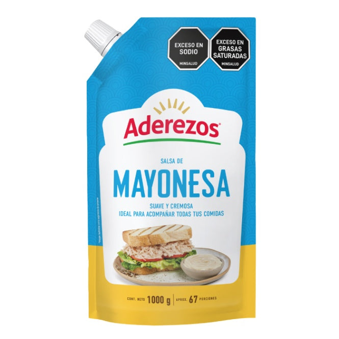 MAYONESA ADEREZOS X 1000 GRM