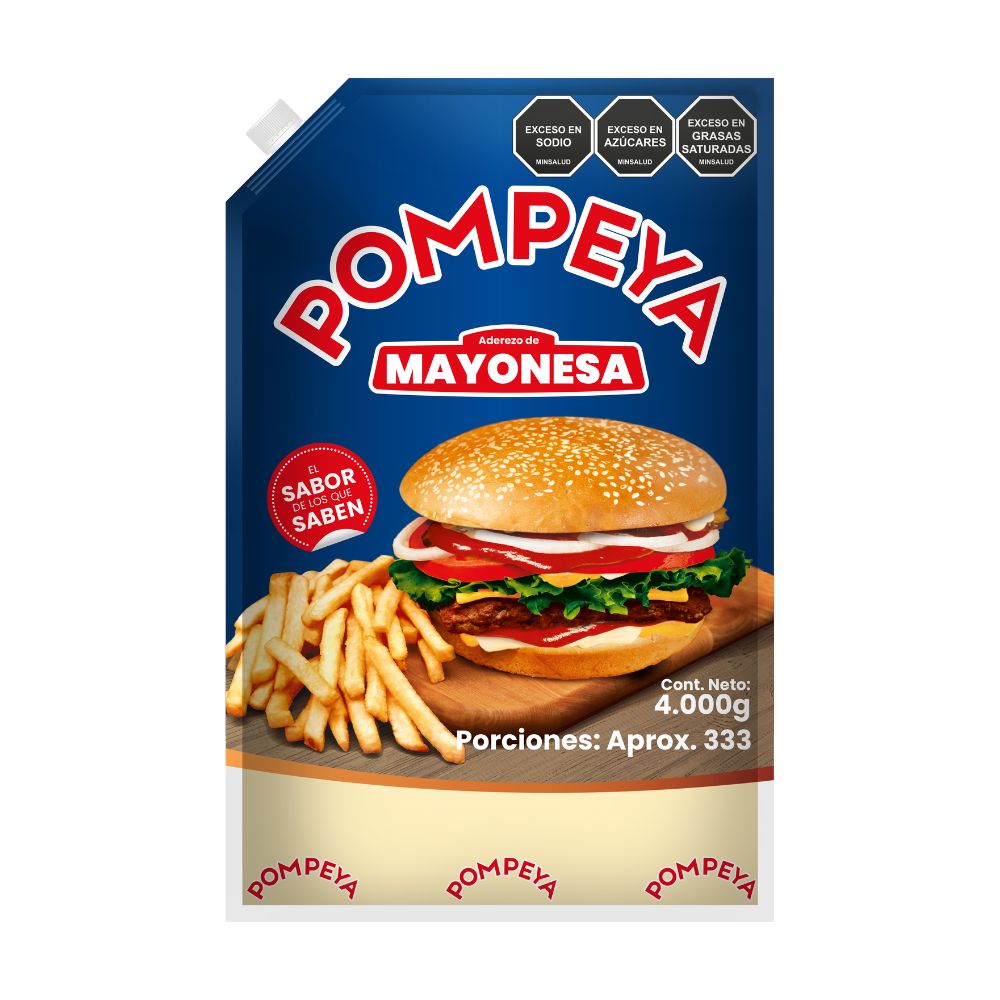 MAYONESA POMPEYA X 4000 GRM