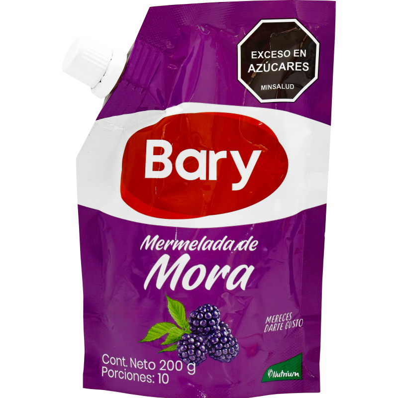 MERMELADA DE MORA X 200 GRM BARY