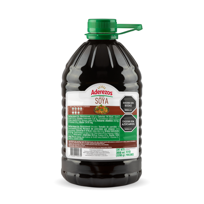 SALSA DE SOYA ADEREZOS 3.200