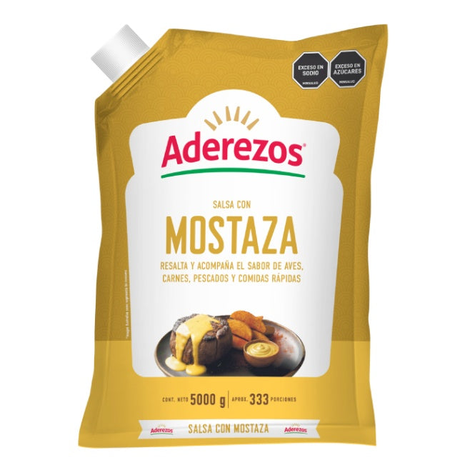 MOSTAZA ADEREZOS X 5000 GRM