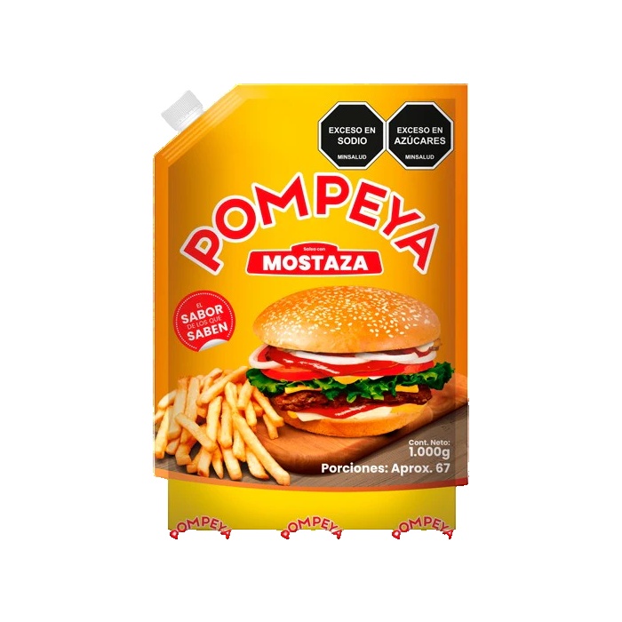 MOSTAZA POMPEYA X 1000 GRM