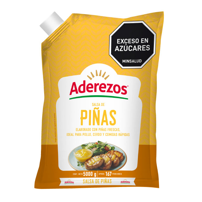 SALSA DE PIÑA ADEREZOS X 5000 GRM