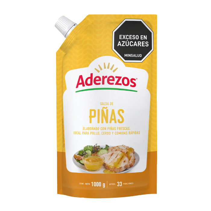 SALSA DE PIÑA ADEREZOS X 1000 GRM