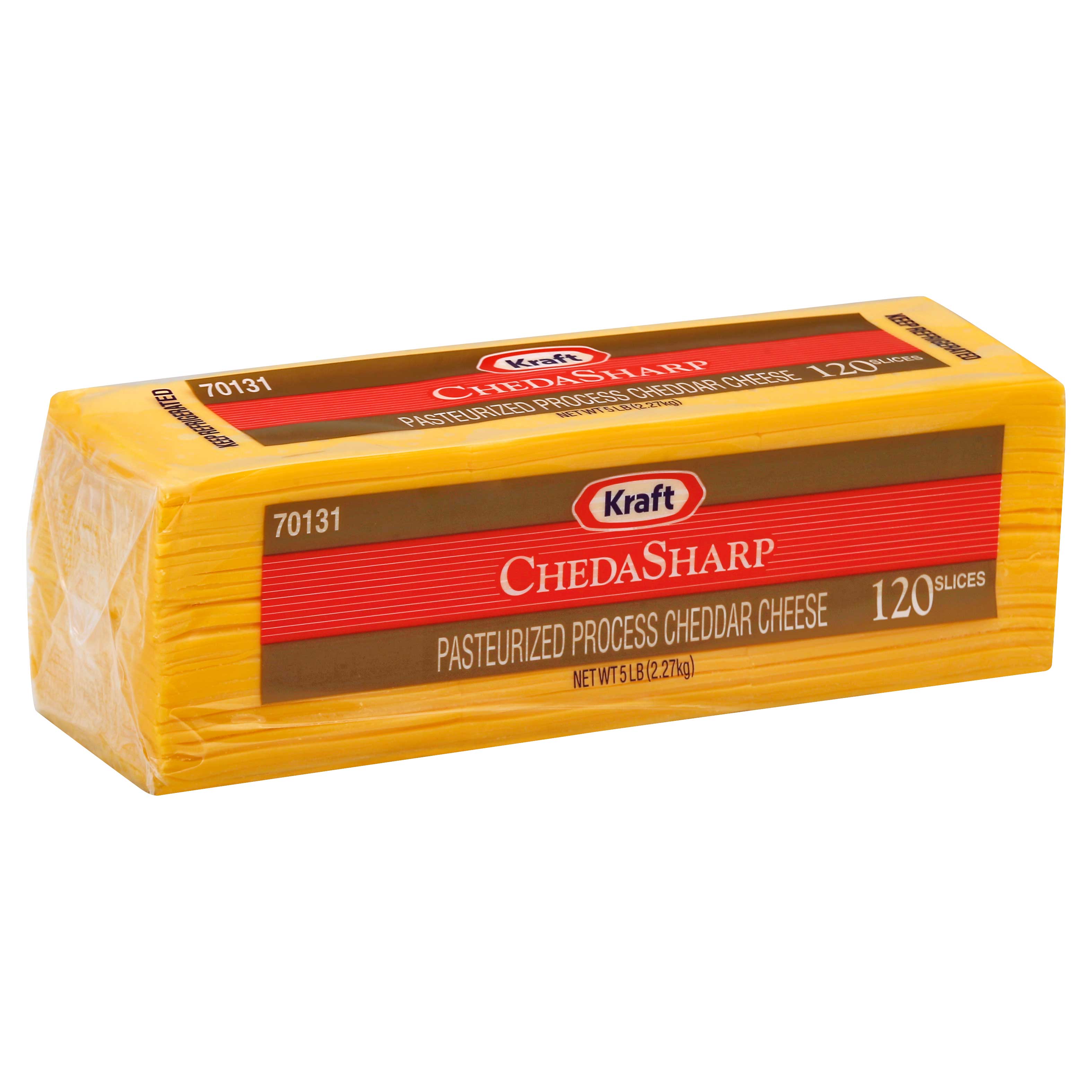 QUESO CHEDDAR TAJADO X 2,3 KG