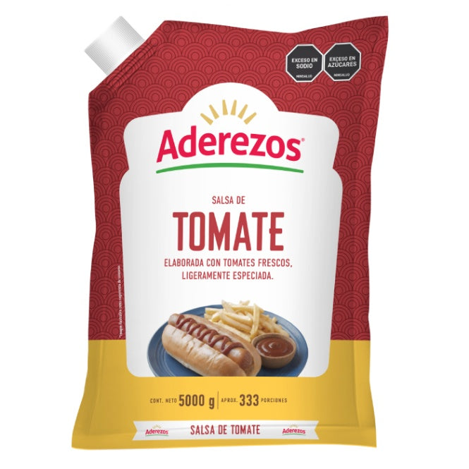 SALSA DE TOMATE ADEREZOS X 5000 GRM