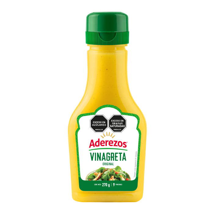 VINAGRETA ADEREZOS X 270 GRM