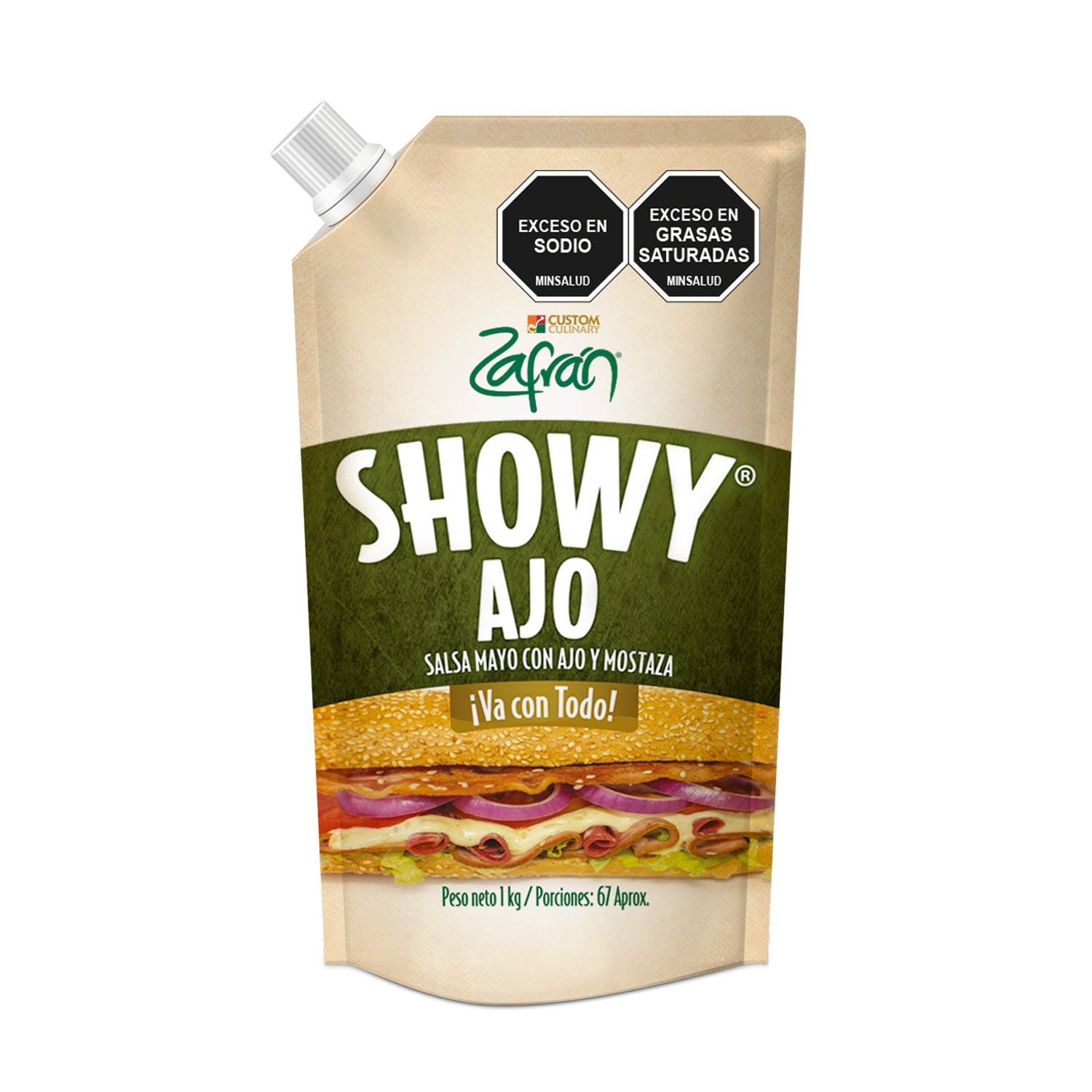 SALSA SHOWY AJO X 1000 GRM