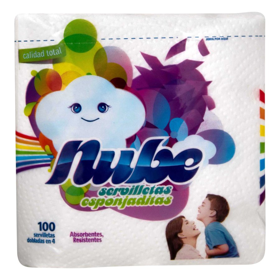 SERVILLETAS NUBE X 100 CAJA