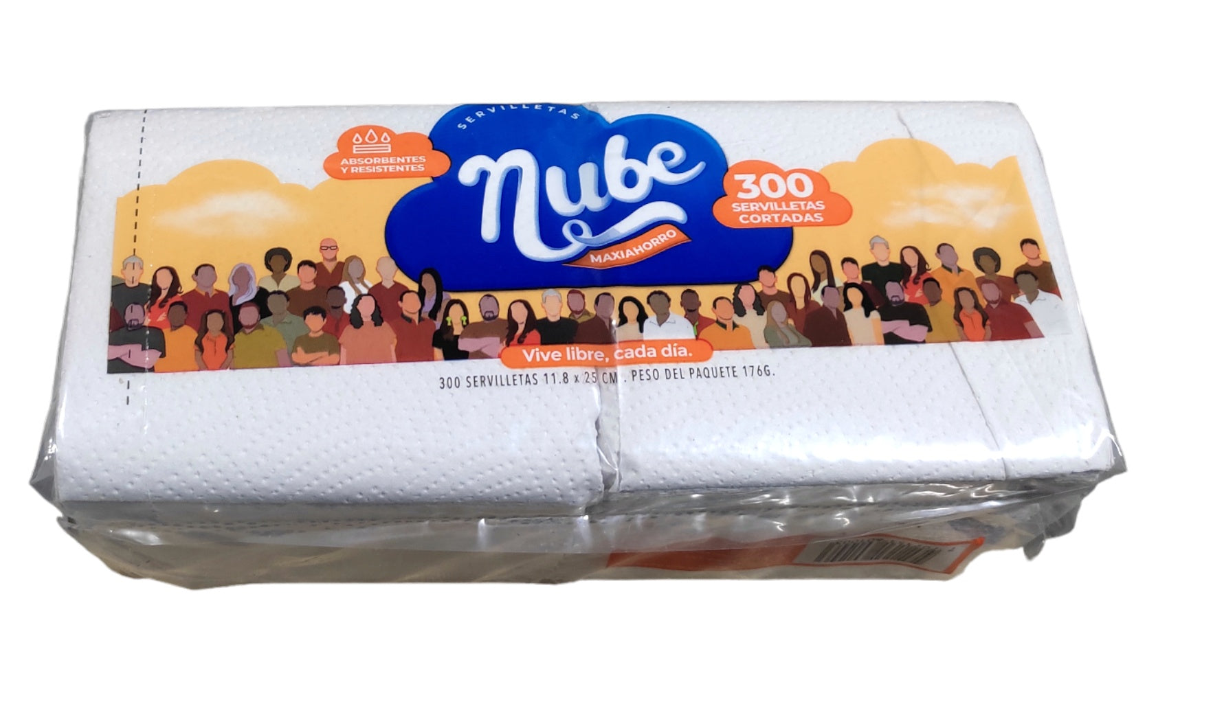 SERVILLETAS NUBE X 300 X CAJA X 15 UND