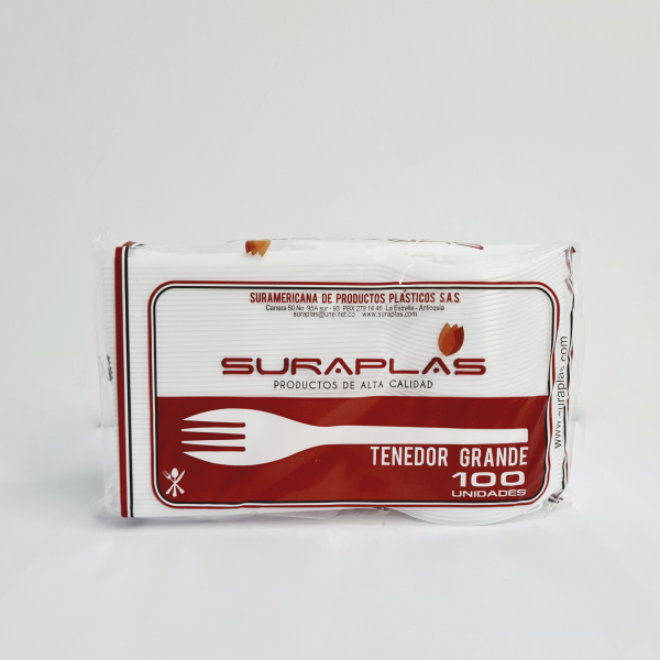 TENEDOR SURAPLAST X 100