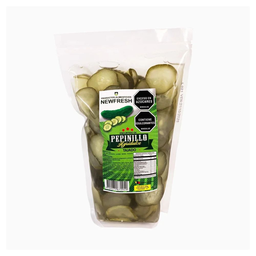 PEPINILLO AGRIDULCE X 1000 GRM NEW FRESH