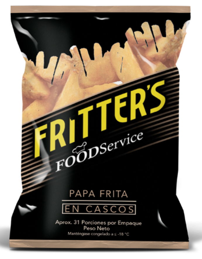 PAPA CASCOS FRITTERS X 2.500 GRM