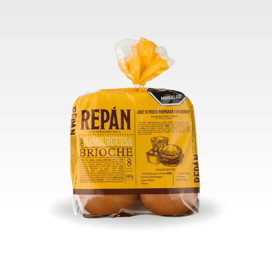 REPAN HAMBURGUESA BRIOCHE 8UND