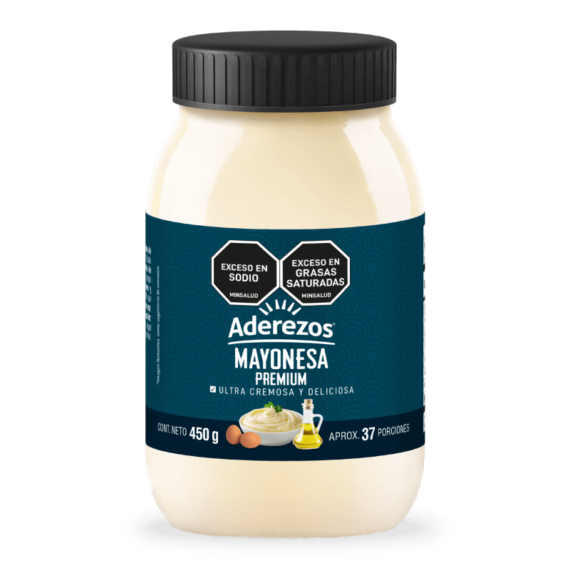 MAYONESA PREMIUM ADEREZOS X 450 GRM