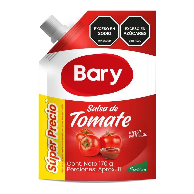 SALSA DE TOMATE BARY X 170 GR