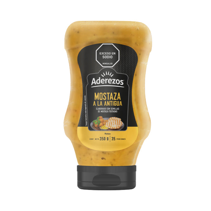 MOSTAZA ANTIGUA X 350G ADEREZOS