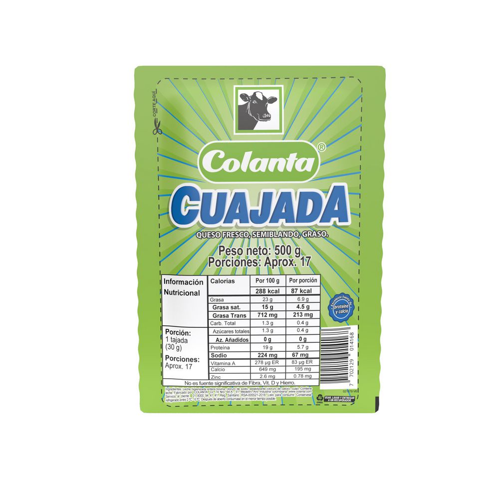 CUAJADA X 500 GR