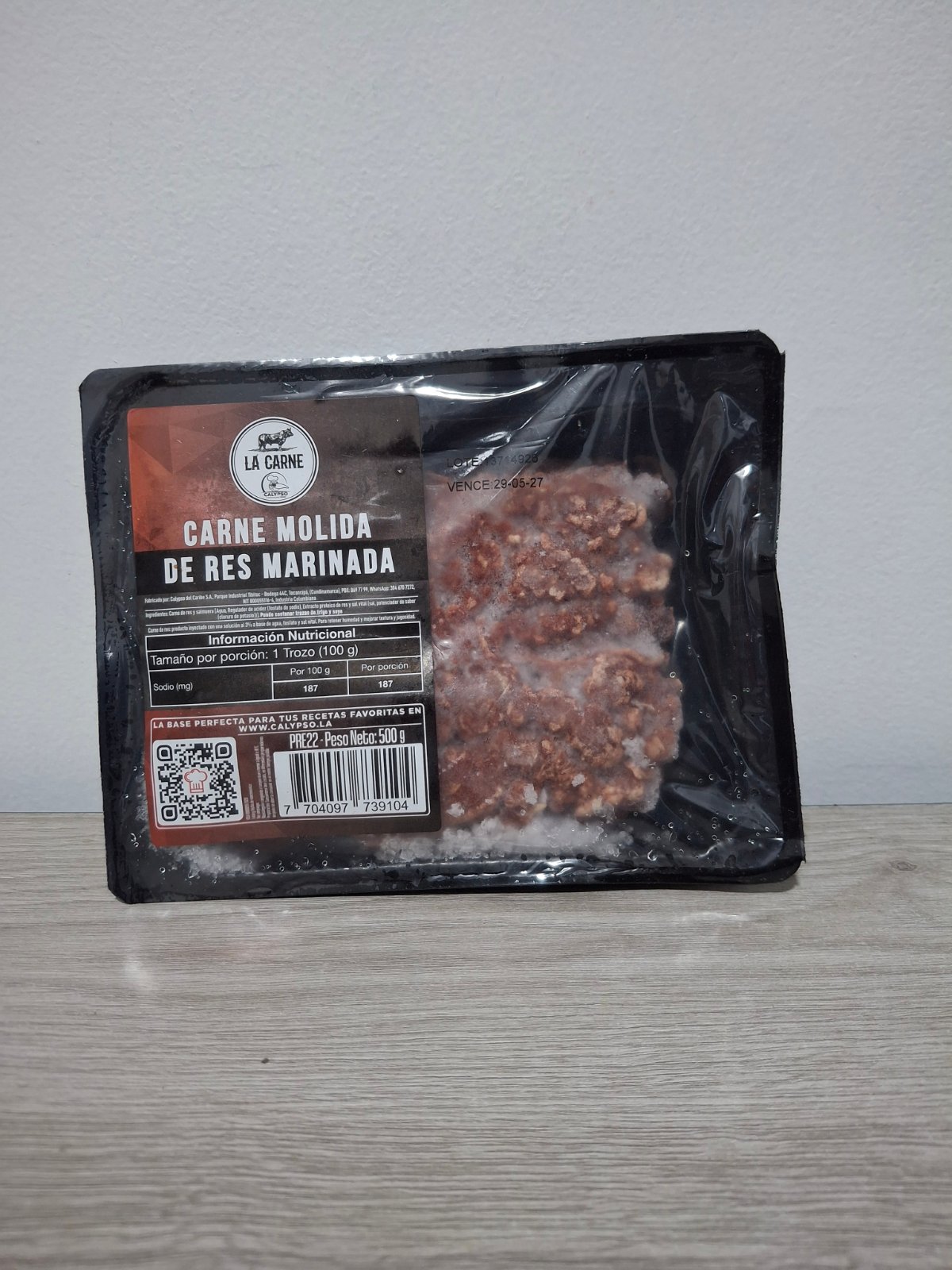 CARNE MOLIDA ESPECIAL X 500