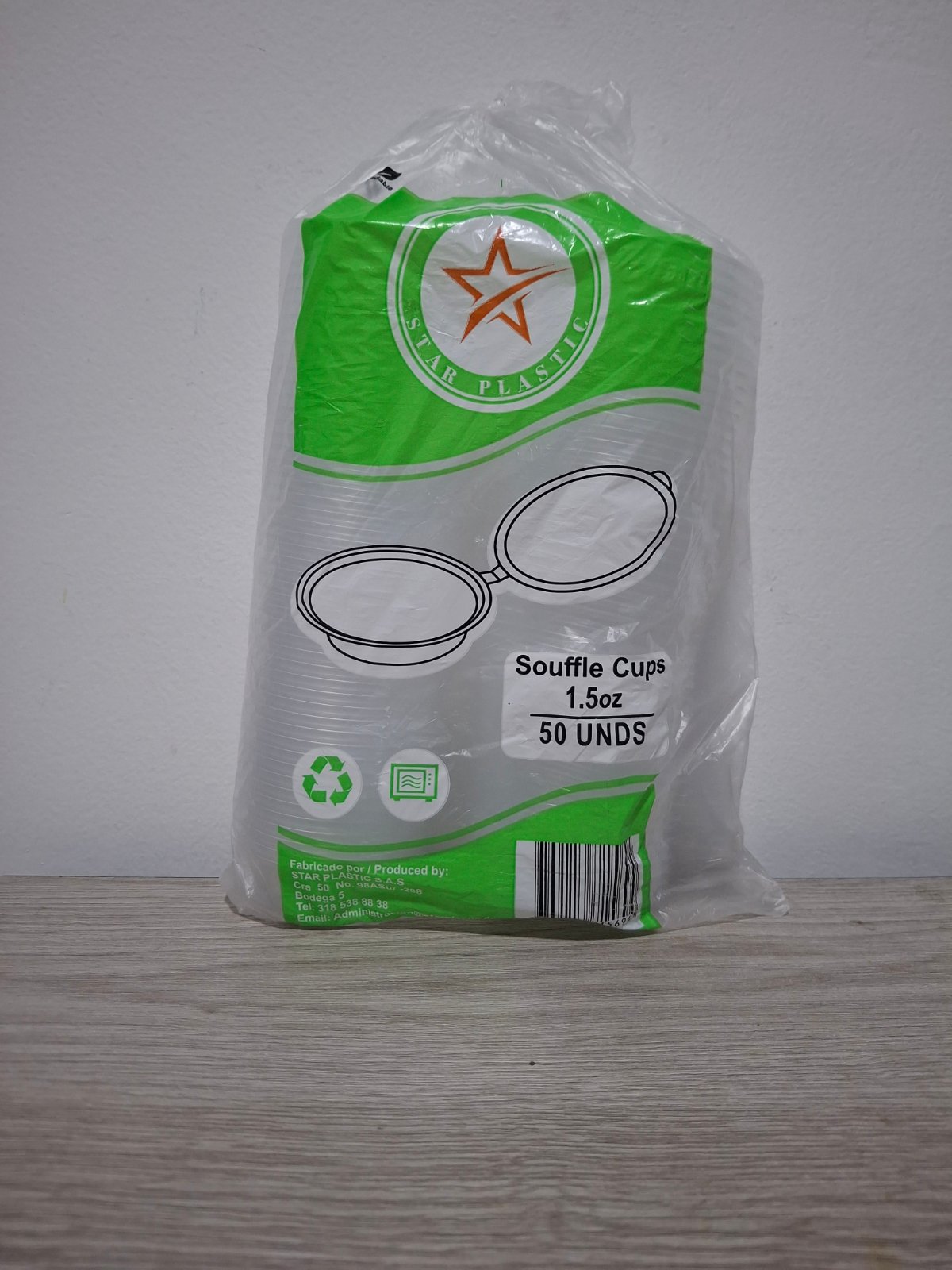 COPA 1.5 CON TAPA X 50 UND