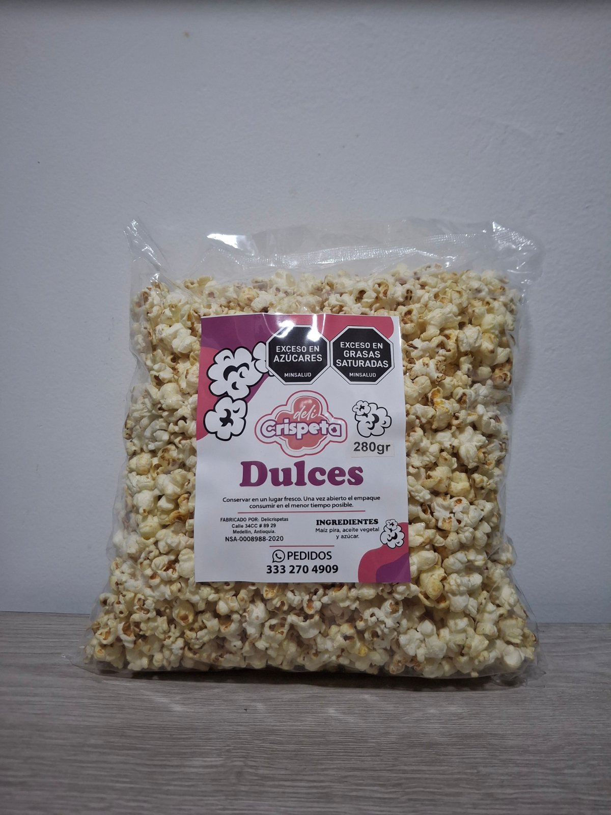 CRISPETAS DELI X 280 GRM