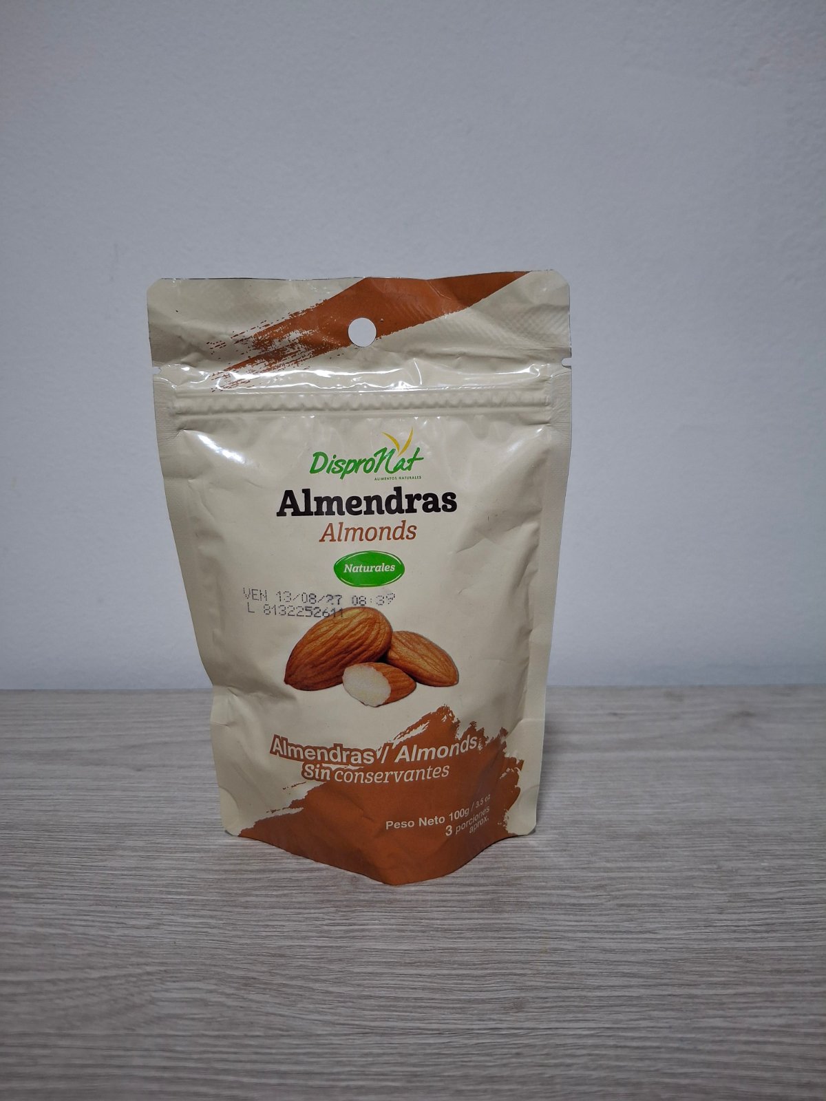 ALMENDRA ENTERA X 100 GRM