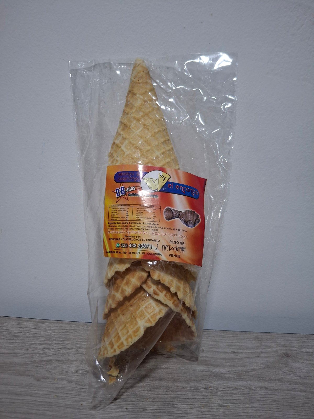 CUCURUCHO SUNDAE X 5 UND
