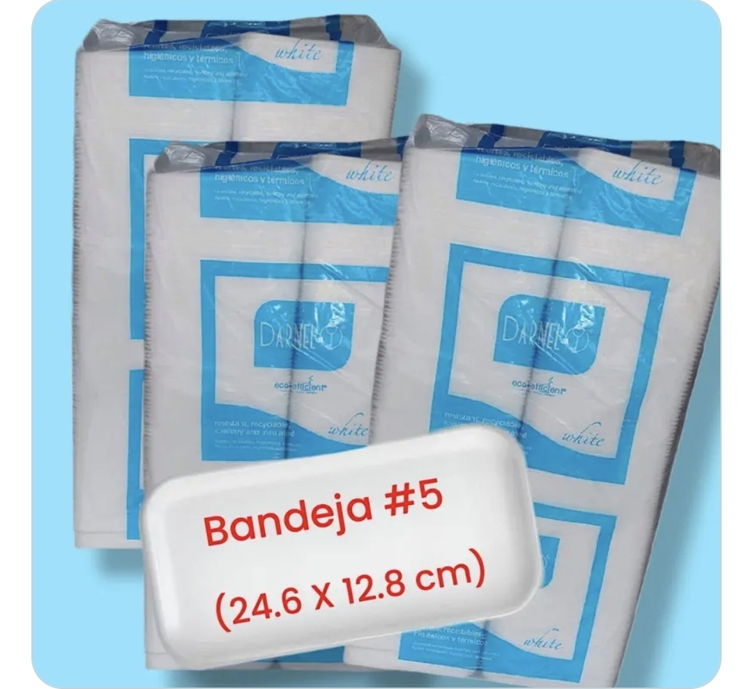 BANDEJA # 5 X 500 UND
