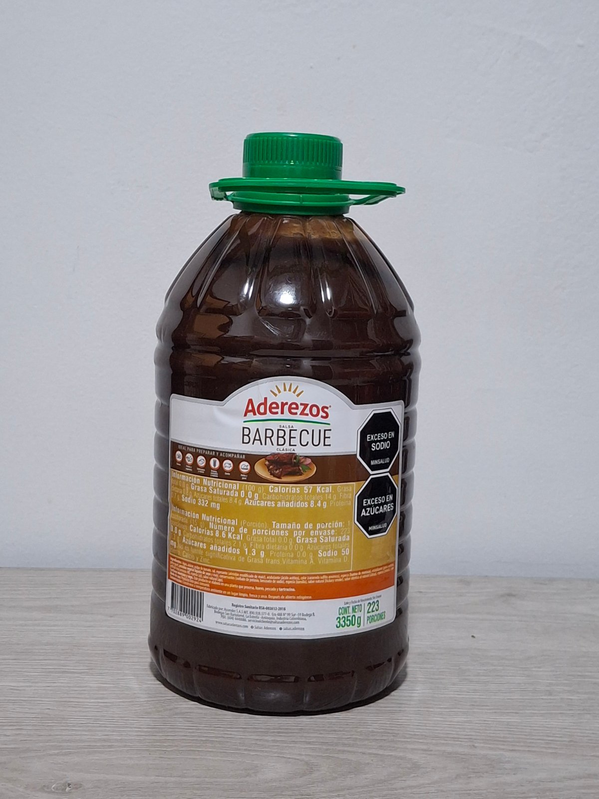 BBQ ADEREZOS X 3230 GRM
