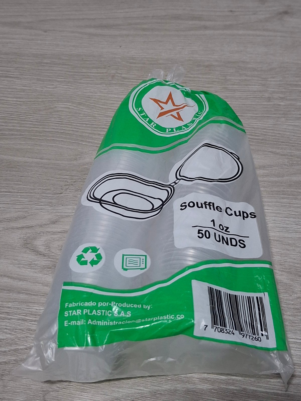 COPA CON TAPA SALSERA 1 ONZ X 50 UND