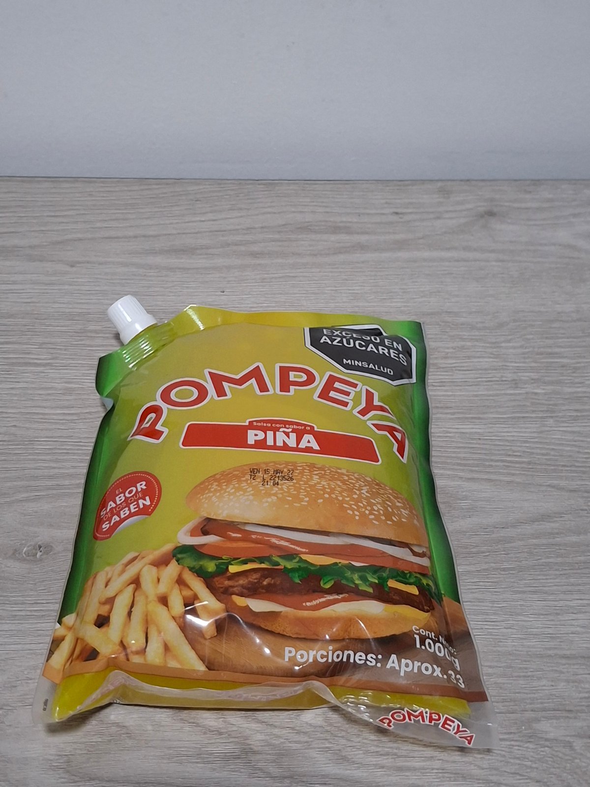 GEL DE PIムA POMPEYA X 1000 GRM