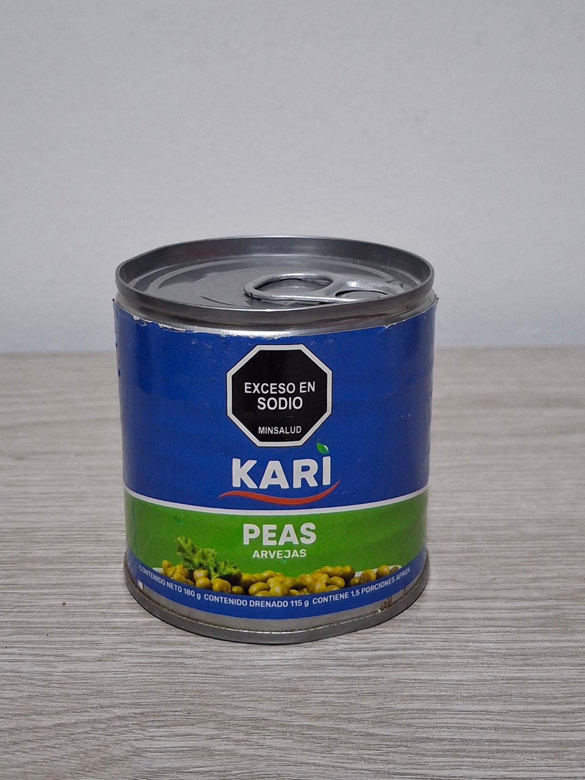 ARVEJA LATA X 180 GR KARY